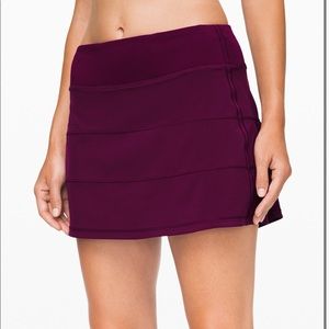 Lululemon Pace Rival Skirt Tall in Marvel color